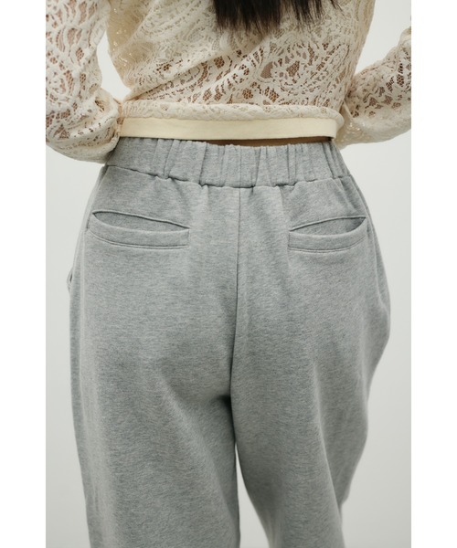 STYLEMIXER（スタイルミキサー）の「タックバレルスウェットパンツ（スウェットパンツ・レディース・グレー/ホワイト・SMALL/MEDIUM）」の20枚目の写真