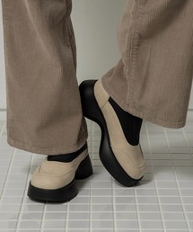 eim（エイム）の「round shape platform sneaker / ラウンドシェイププラットフォームスニーカー（スニーカー）」