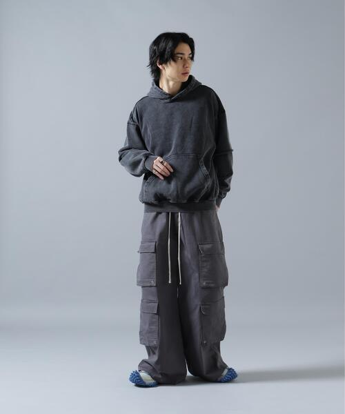 DANKE SCHON(ダンケシェーン)の「【WEB&DEPOT限定】DankeSchon/ダンケシェーン/LAYERED HOODIE(パーカー・レディース・ブラック・M/S/L)」の8枚目の写真