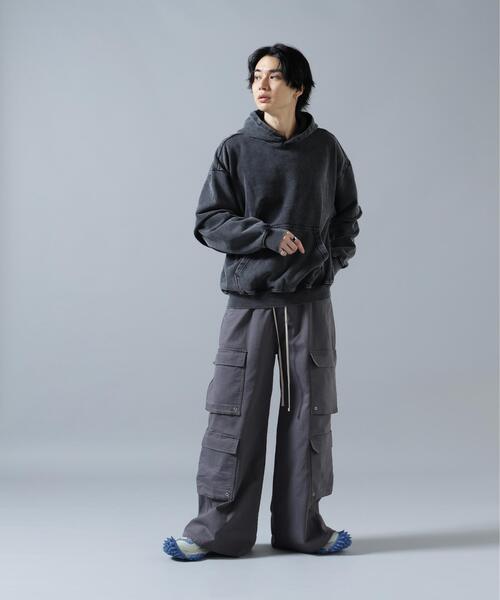 DANKE SCHON(ダンケシェーン)の「【WEB&DEPOT限定】DankeSchon/ダンケシェーン/LAYERED HOODIE(パーカー・レディース・ブラック・M/S/L)」の9枚目の写真