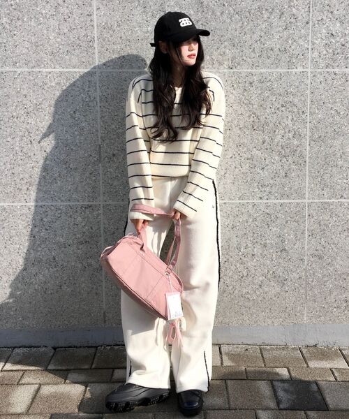ANNEHEARTS（アンハーツ）の「Stripe Round Knit Ivory（ニット/セーター・レディース・その他・FREE）」の11枚目の写真