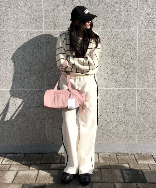 ANNEHEARTS（アンハーツ）の「Stripe Round Knit Ivory（ニット/セーター・レディース・その他・FREE）」の12枚目の写真