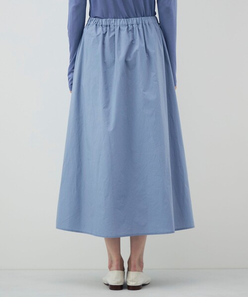 BASERANGE（ベースレンジ）の「BASERANGE DECTI フレアスカート（スカート・レディース・ライトブルー・S）」の5枚目の写真