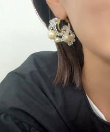 Smallworld/《gulu.》ヘンケイフープピアス