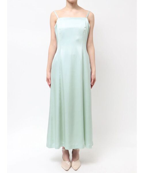 LAGUNAMOON（ラグナムーン）の「LADYチュールボレロキャミワンピース 【オケージョンドレス】（ドレス・レディース・チャコールグレー/ライトグリーン・MEDIUM/SMALL）」の12枚目の写真