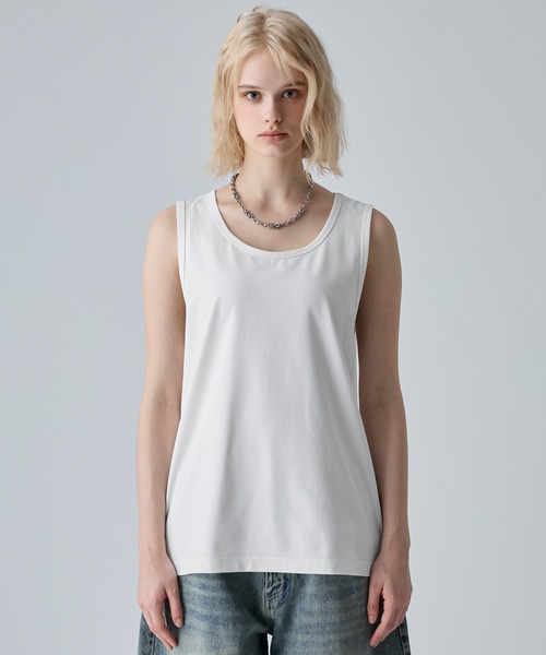 CLEL】High Vintage Design Layered Tank Top/ハイヴィンテージ
