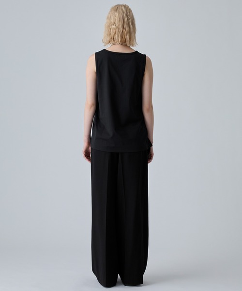 VELNUS(ベルナス)の「【VELNUS】Cool Touch & Easy Care Cropped Layered Tank Top/〈接触冷感・イージーケア〉 クロップドレイヤードタンクトップ(タンクトップ・メンズ・ブラック/ホワイト・L/M/S)」の19枚目の写真