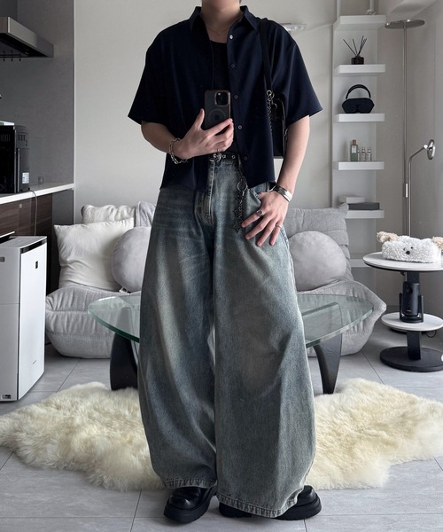 VELNUS(ベルナス)の「【VELNUS】Cool Touch & Easy Care Cropped Layered Tank Top/〈接触冷感・イージーケア〉 クロップドレイヤードタンクトップ(タンクトップ・メンズ・ブラック/ホワイト・L/M/S)」の5枚目の写真