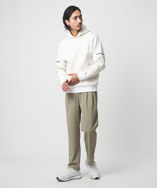 TaylorMade(テーラーメイド)の「【別注】<TaylorMade×UNITED ARROWS> ユニセックス パーカー ストレッチ UV(パーカー・メンズ・オフホワイト/イエロー/ネイビー・S/XS/XL/L/M)」の10枚目の写真