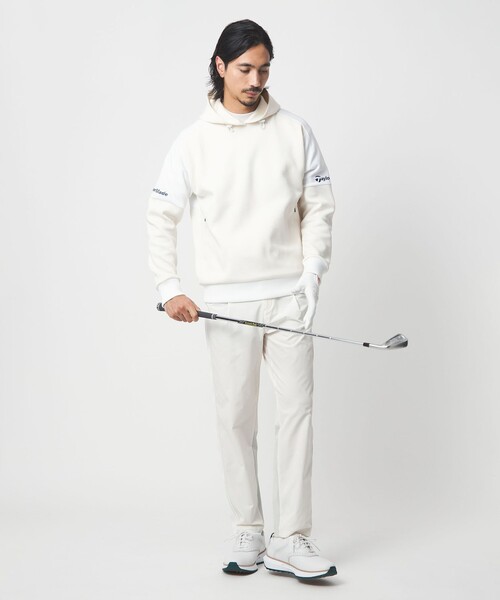 TaylorMade(テーラーメイド)の「【別注】<TaylorMade×UNITED ARROWS> ユニセックス パーカー ストレッチ UV(パーカー・メンズ・オフホワイト/イエロー/ネイビー・S/XS/XL/L/M)」の11枚目の写真