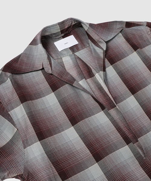 SUGARHILL(シュガーヒル)の「OMBRE SKIPPER SHIRT(シャツ/ブラウス・メンズ・その他2/その他1・2/1)」の4枚目の写真