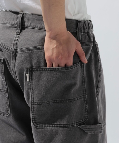 niko and...（ニコアンド）の「COOLMAX ライトデニムペインターパンツ LIGHT PAINTER DENIM PANTS [niko and ...JEANS]（デニムパンツ・メンズ・ブルー/ブラック/サックスブルー/ライトブルー/カーキ/ブラウン/チャコール/インディゴブルー・MEDIUM/LARGE/SMALL）」の18枚目の写真