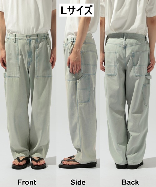COOLMAX ライトデニムペインターパンツ LIGHT PAINTER DENIM PANTS