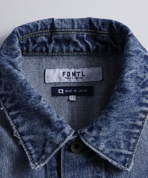 FDMTL（ファンダメンタル）の「FDMTL/ファンダメンタル/PLEATS DENIM JACKET 10YR　WASH（デニムジャケット・メンズ・インディゴブルー・4/3/2）」の3枚目の写真