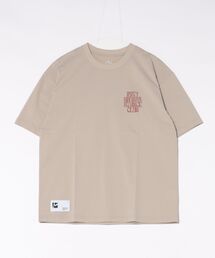 RUSTY（ラスティ）の「RUSTY ラスティ 吸汗速乾 ストレッチ 発泡プリント ロゴT 半袖 UVカット Tシャツ（Tシャツ/カットソー）」