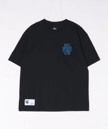 RUSTY（ラスティ）の「RUSTY ラスティ 吸汗速乾 ストレッチ 発泡プリント ロゴT 半袖 UVカット Tシャツ（Tシャツ/カットソー）」