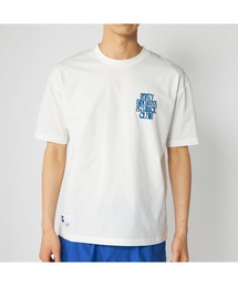 RUSTY（ラスティ）の「RUSTY ラスティ 吸汗速乾 ストレッチ 発泡プリント ロゴT 半袖 UVカット Tシャツ（Tシャツ/カットソー）」