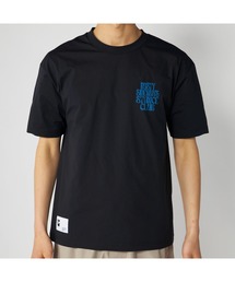 RUSTY（ラスティ）の「RUSTY ラスティ 吸汗速乾 ストレッチ 発泡プリント ロゴT 半袖 UVカット Tシャツ（Tシャツ/カットソー）」