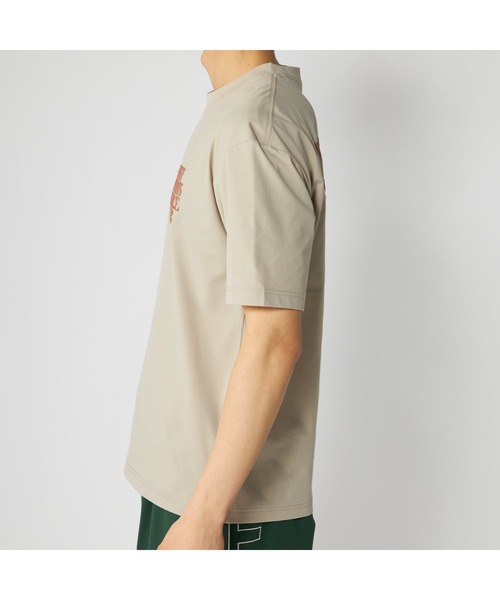 RUSTY(ラスティ)の「RUSTY ラスティ 吸汗速乾 ストレッチ 発泡プリント ロゴT 半袖 UVカット Tシャツ(Tシャツ/カットソー・メンズ・ホワイト/ベージュ/ブラック・LL/L/M)」の13枚目の写真