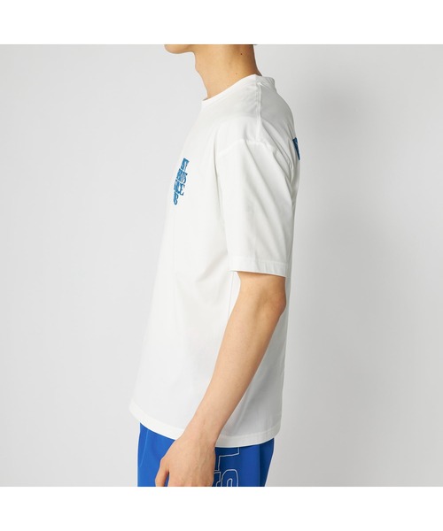 RUSTY(ラスティ)の「RUSTY ラスティ 吸汗速乾 ストレッチ 発泡プリント ロゴT 半袖 UVカット Tシャツ(Tシャツ/カットソー・メンズ・ホワイト/ベージュ/ブラック・LL/L/M)」の5枚目の写真