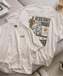 ALWAYS GOOD TIME（オルウェイズグッドタイム）の「【STAR WARS/スターウォーズ】ポスターアートプリントUSD加工半袖Tシャツ/Movie Tee（Tシャツ/カットソー）」