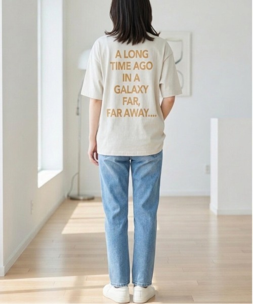 ALWAYS GOOD TIME(オルウェイズグッドタイム)の「【STAR WARS/スターウォーズ】ポスターアートプリントUSD加工半袖Tシャツ/Movie Tee/ユニセックス(Tシャツ/カットソー・メンズ・ホワイト系その他2/ブラック系その他2/ホワイト系その他/スミクロ/アイボリー/ホワイト系その他3/ブラック系その他3/ブラック系その他・M/LL/L)」の15枚目の写真