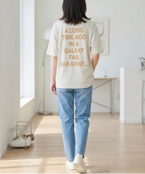 ALWAYS GOOD TIME(オルウェイズグッドタイム)の「【STAR WARS/スターウォーズ】ポスターアートプリントUSD加工半袖Tシャツ/Movie Tee/ユニセックス(Tシャツ/カットソー・メンズ・ホワイト系その他2/ブラック系その他2/ホワイト系その他/スミクロ/アイボリー/ホワイト系その他3/ブラック系その他3/ブラック系その他・M/LL/L)」の16枚目の写真