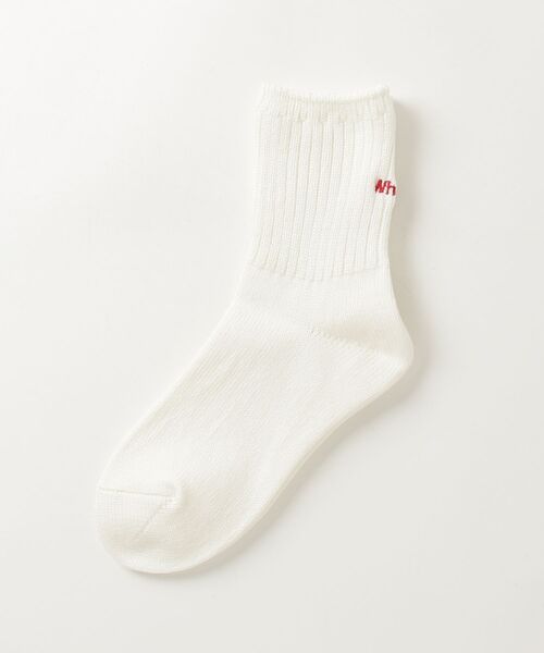 ROSTER SOX（ロスターソックス）の「ROSTER SOX/ロスターソックス  What's up? SOCKS メンズ レディース（ソックス/靴下・メンズ・ピンク/ホワイト/ブラック・1/2）」の2枚目の写真