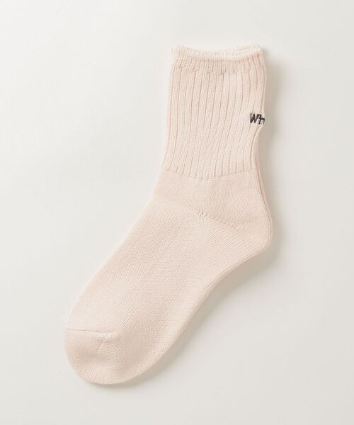 ROSTER SOX（ロスターソックス）の「ROSTER SOX/ロスターソックス  What's up? SOCKS メンズ レディース（ソックス/靴下・メンズ・ピンク/ホワイト/ブラック・1/2）」の3枚目の写真