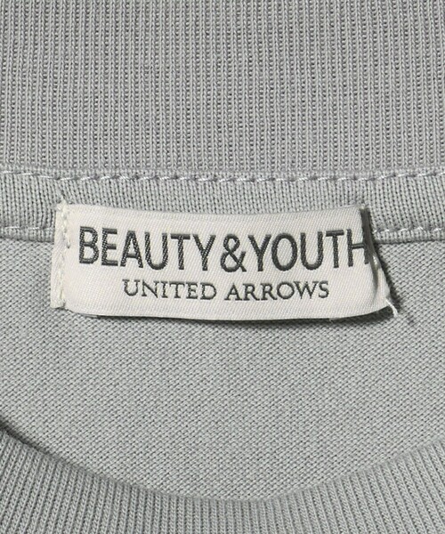 BEAUTY&YOUTH UNITED ARROWS（ビューティーアンドユースユナイテッドアローズ）の「クリアコットン ジャケット 半袖Tシャツ 抗菌 防臭機能付き（Tシャツ/カットソー・メンズ・ブラック/グレー系/ホワイト・XL/M/S/L）」の20枚目の写真