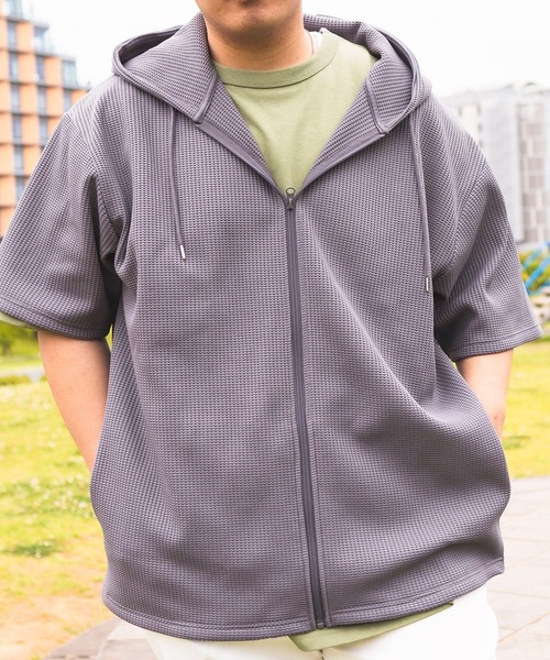 Поло полурукав Mens большой размер SOLOTEX Stretch H/W Full Zip B&T CLUB