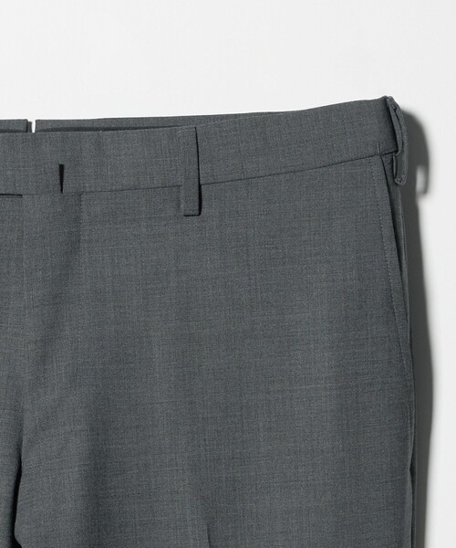 UNITED ARROWS（ユナイテッドアローズ）の「トロピカル サイドエクステンド ノープリーツ スラックス COMFORT EASY‐MODEL ウォッシャブル タテヨコストレッチ イージーケア（スラックス・メンズ・ネイビー/グレー系/ダークグレー・46/44/50/48）」の8枚目の写真