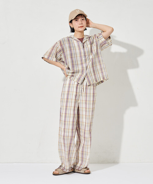 FREAK'S STORE（フリークスストア）の「インド 裾刺繍 ワイドイージーパンツ（その他パンツ・レディース・ブラック/その他16/ブルー/ピンク/その他15/ブルーグリーン・ﾌﾘ-）」の19枚目の写真