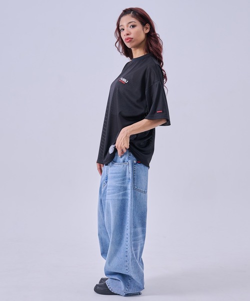 FUBU( フブ)の「FUBU フブ Mesh T-Shirts/メッシュTシャツ(Tシャツ/カットソー・メンズ・ブラック/ホワイト・XL/L/M/XXL)」の20枚目の写真