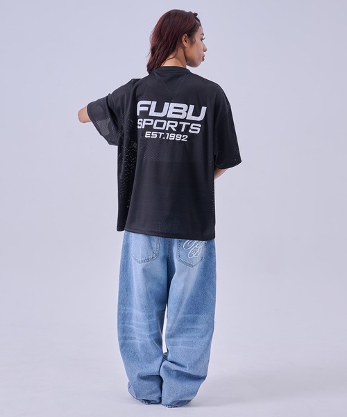 FUBU( フブ)の「FUBU フブ Mesh T-Shirts/メッシュTシャツ(Tシャツ/カットソー・メンズ・ブラック/ホワイト・XL/L/M/XXL)」の19枚目の写真