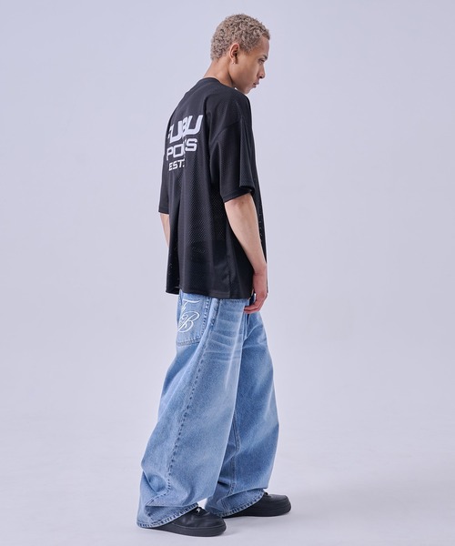 FUBU( フブ)の「FUBU フブ Mesh T-Shirts/メッシュTシャツ(Tシャツ/カットソー・メンズ・ブラック/ホワイト・XL/L/M/XXL)」の15枚目の写真