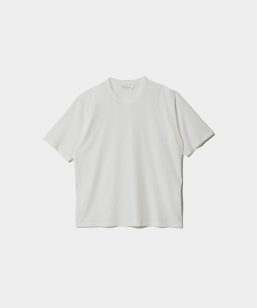 beautiful people(ビューティフルピープル)の「ESL cotton jersey embroidery T-shirt(Tシャツ/カットソー・レディース・ブラック/サックスブルー/オフホワイト・36/38/40)」の1枚目の写真