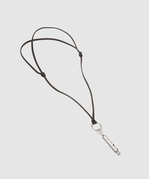 h*m様 LEMAIRE ルメール ACME WHISTLE NECKLACE LEMAIRE Acme Whistle Necklace | Silver | FARFETCH