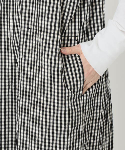 FRAMeWORK（フレームワーク）の「GIMGAM CHECK サロペット（サロペット/オーバーオール・レディース・ブラック・36/38）」の13枚目の写真