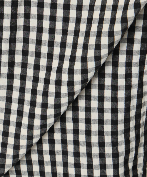 FRAMeWORK（フレームワーク）の「GIMGAM CHECK サロペット（サロペット/オーバーオール・レディース・ブラック・36/38）」の16枚目の写真