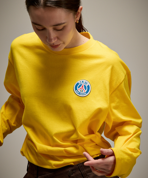 PARIS SAINT-GERMAIN(パリサンジェルマン)の「【Paris Saint-Germain / パリ・サン=ジェルマン】 JP EMBLEM L/S(Tシャツ/カットソー・メンズ・レッド/ホワイト/ブルー/イエロー・X-LARGE/LARGE/MEDIUM/SMALL)」の4枚目の写真