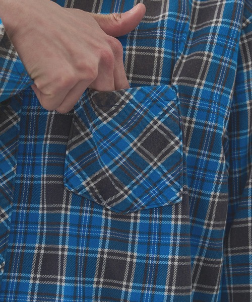 Rafu(ラフ)の「【MIYAGIHIDETAKA】Rafu Processed Shirt(シャツ/ブラウス・メンズ・ホワイト/ブルー・XL/L)」の15枚目の写真