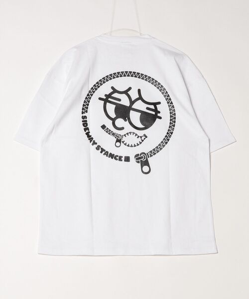 En serio TOKYO(エンソリオトーキョー)の「【SIDEWAYSTANCE】半袖ファスナープリントTシャツ SIDE23-135(Tシャツ/カットソー・メンズ・オートミール/ホワイト/ブラック・MEDIUM/SMALL/LARGE/X-LARGE)」の13枚目の写真