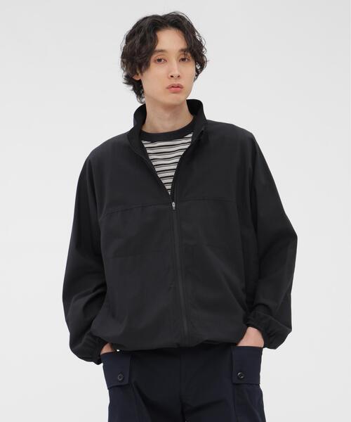 MHL.(エムエイチエル)の「COTTON NYLON RIPSTOP(ブルゾン・メンズ・ブラック・MEDIUM/LARGE)」の1枚目の写真