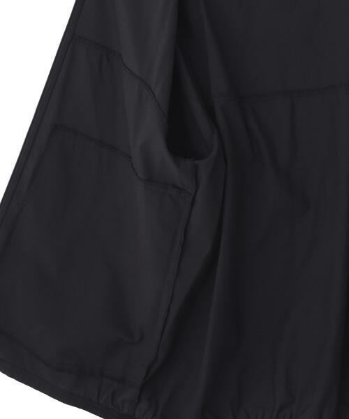 MHL.(エムエイチエル)の「COTTON NYLON RIPSTOP(ブルゾン・メンズ・ブラック・MEDIUM/LARGE)」の8枚目の写真