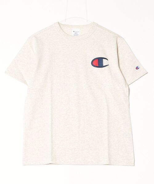 Champion（チャンピオン）の「【別注】チャンピオン  SHORT SLEEVE T-SHIRT 限定コラボ（Tシャツ/カットソー・メンズ・ホワイト/ブラック/アイボリー・LL/S/M/L）」の13枚目の写真