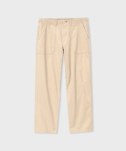 PS Paul Smith(ピーエスポールスミス)の「コットンリネン ベイカーパンツ / 162107 897Z(デニムパンツ・メンズ・グレイッシュブルー/ラベンダー/ミント/ライトベージュ・LARGE/MEDIUM/X-LARGE/SMALL/XX-LARGE)」の2枚目の写真