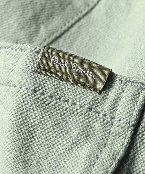 PS Paul Smith(ピーエスポールスミス)の「コットンリネン ベイカーパンツ / 162107 897Z(デニムパンツ・メンズ・グレイッシュブルー/ラベンダー/ミント/ライトベージュ・LARGE/MEDIUM/X-LARGE/SMALL/XX-LARGE)」の8枚目の写真
