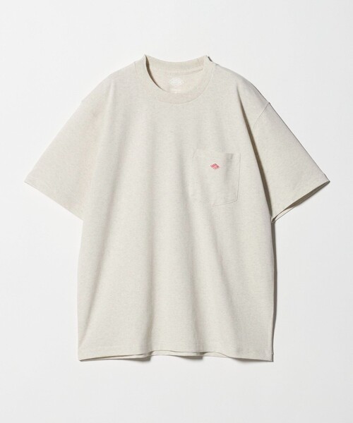 DANTON(ダントン)の「<DANTON>ポケット Tシャツ(Tシャツ/カットソー・メンズ・ナチュラル/ネイビー/ライトグレー/ホワイト・M/XL/L)」の12枚目の写真