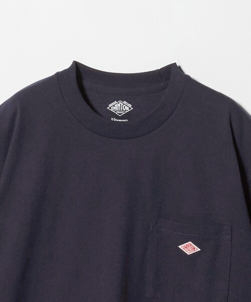 DANTON(ダントン)の「<DANTON>ポケット Tシャツ(Tシャツ/カットソー・メンズ・ナチュラル/ネイビー/ライトグレー/ホワイト・M/XL/L)」の20枚目の写真